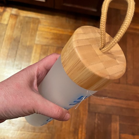 Glass Water Bottle - Eco One - Drink Me (New With Tags) (h/x) - Picture 4 of 10